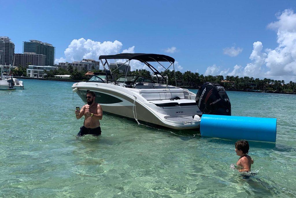 What is a Sandbar Party in Miami?