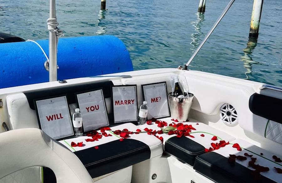 boat party proposal