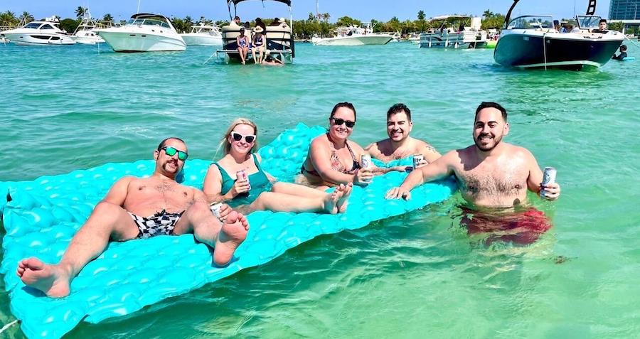 Party at Haulover Sandbar